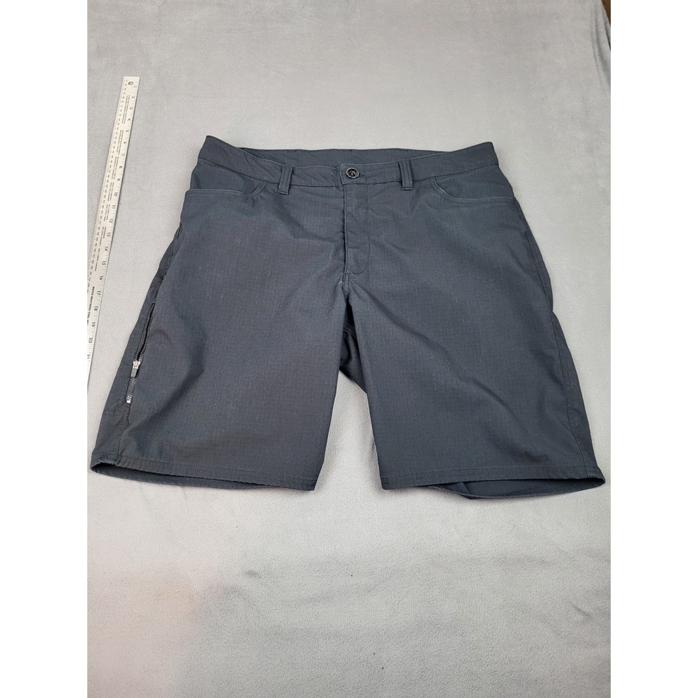 Under Armour Shorts Mens 40‎ Black Ripstop Canvas Baggy Pockets Outdoor Light